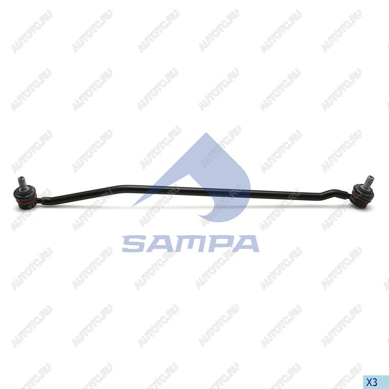 2 679 р. Шток SCANIA P,G,R,T вилки переключения передач SAMPA SAMPA 044.064  с доставкой в г. Воронеж