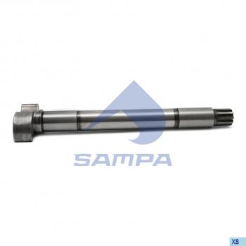3 499 р. Вал SCANIA 3,4 series тормозной задний левый SAMPA SAMPA 044.125  с доставкой в г. Воронеж. Увеличить фотографию 1