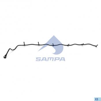 2 759 р. Трубка SCANIA P,G,R,T series системы охлаждения (для прокачки) SAMPA SAMPA 044.173  с доставкой в г. Воронеж. Увеличить фотографию 1