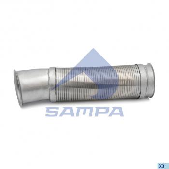 8 399 р. Труба приемная глушителя SCANIA P,G,R,T series передняя SAMPA SAMPA 044.276  с доставкой в г. Воронеж. Увеличить фотографию 1