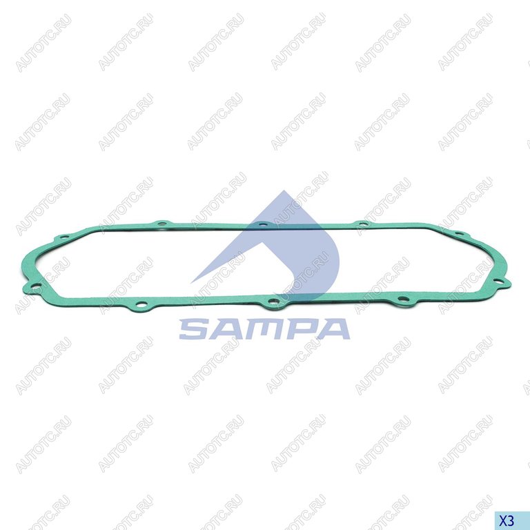 239 р. Прокладка SCANIA P,R,4 series боковой крышки двигателя SAMPA SAMPA 044.361  с доставкой в г. Воронеж