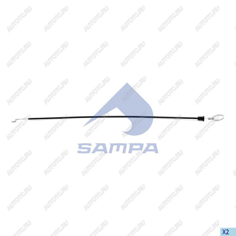 569 р. Тросик SCANIA P,R series вещевого ящика кабины SAMPA SAMPA 044.378  с доставкой в г. Воронеж