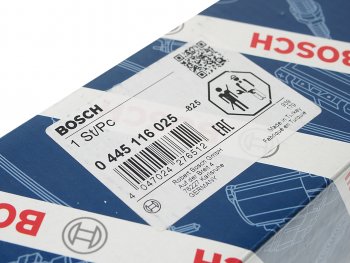 43 999 р. Форсунка MERCEDES С (W204),Е (W212) топливная BOSCH BOSCH 0445116025  с доставкой в г. Воронеж. Увеличить фотографию 5