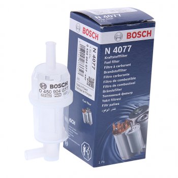 220 р. Фильтр топливный MERCEDES E (W124),G (W460,W463) BOSCH BOSCH 0450904077 BOSCH 0450904077  с доставкой в г. Воронеж. Увеличить фотографию 1