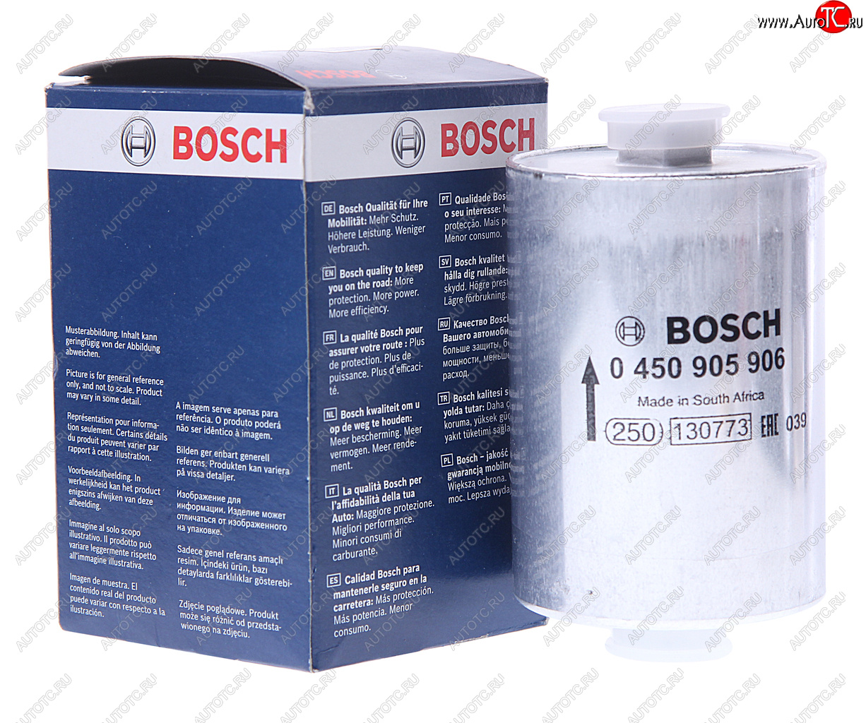 1 299 р. Фильтр топливный VW Passat (00-) AUDI 80 (-94) A4,A6,A8 (-05) BOSCH BOSCH 0450905906 BOSCH 0450905906  с доставкой в г. Воронеж