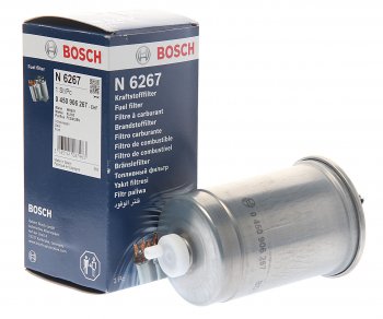 1 479 р. Фильтр топливный FORD Galaxy (95-00) BOSCH BOSCH 0450906267  с доставкой в г. Воронеж. Увеличить фотографию 2