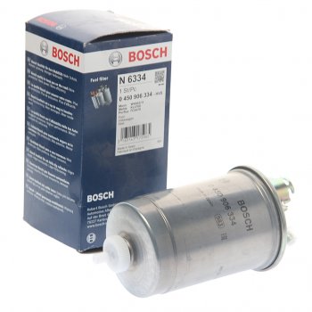 1 999 р. Фильтр топливный FORD Galaxy (95-06) VW Sharan (95-10) BOSCH BOSCH 0450906334  с доставкой в г. Воронеж. Увеличить фотографию 2