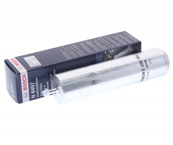 2 299 р. Фильтр топливный BMW 1 (E82,88),3 (E46),5 (E60),X3 (E83) BOSCH BOSCH 0450906457  с доставкой в г. Воронеж. Увеличить фотографию 1