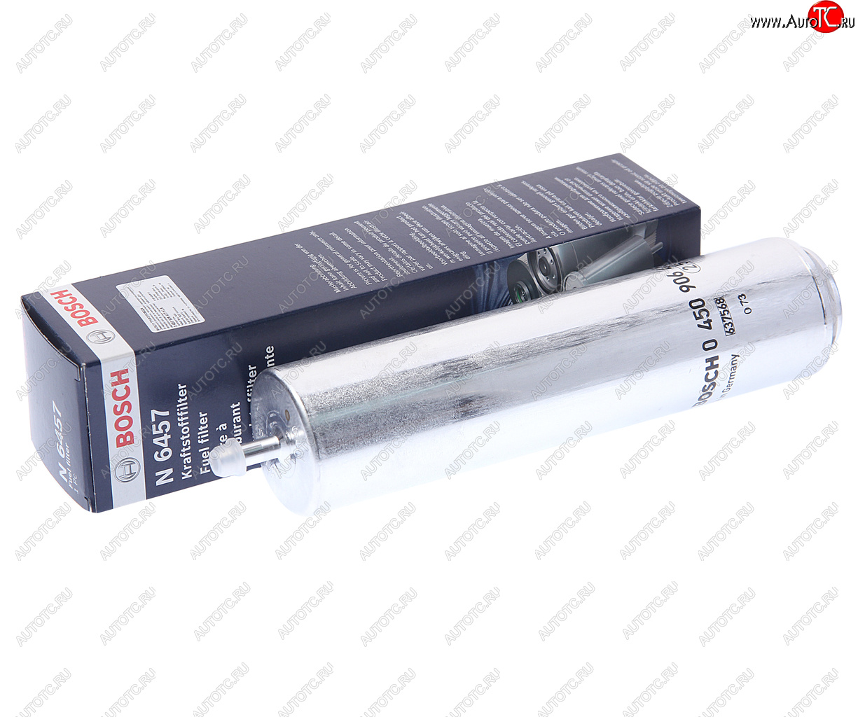 2 299 р. Фильтр топливный BMW 1 (E82,88),3 (E46),5 (E60),X3 (E83) BOSCH BOSCH 0450906457  с доставкой в г. Воронеж