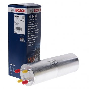 3 399 р. Фильтр топливный VW T5 (03-),Touareg (03-) (TDI) BOSCH BOSCH 0450906467 BOSCH 0450906467  с доставкой в г. Воронеж. Увеличить фотографию 1