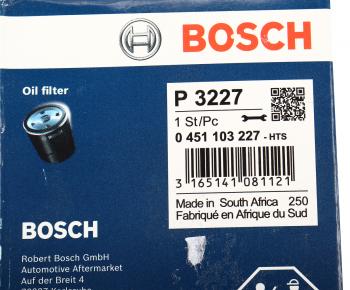 459 р. Фильтр масляный FORD Mondeo 1,2,Escort,Fiesta (-00) (1.8 TD) BOSCH BOSCH 0451103227  с доставкой в г. Воронеж. Увеличить фотографию 4