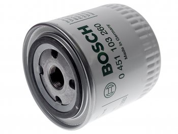 969 р. Фильтр масляный VOLVO 440,460,480 (88-96) ALFA ROMEO 156,166 (TDI) BOSCH BOSCH 0451103260  с доставкой в г. Воронеж. Увеличить фотографию 1