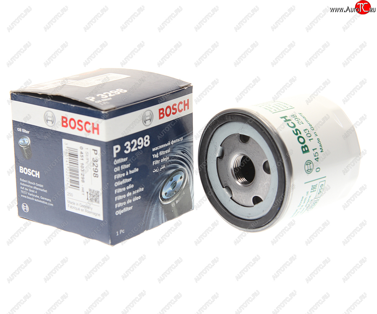 499 р. Фильтр масляный CHRYSLER 300C (04-11) BOSCH BOSCH 0451103298 BOSCH 0451103298  с доставкой в г. Воронеж