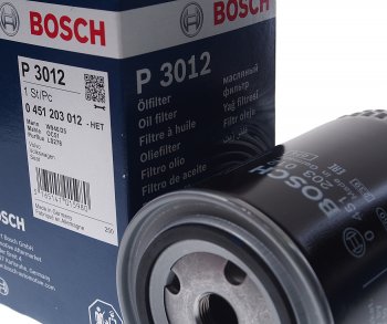 699 р. Фильтр масляный VW AUDI BOSCH BOSCH 0451203012 BOSCH 0451203012  с доставкой в г. Воронеж. Увеличить фотографию 3