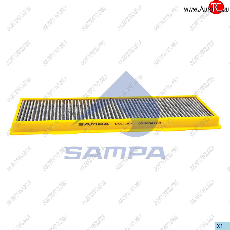 589 р. Фильтр воздушный салона SCANIA P,G,R,T SAMPA SAMPA 045.294  с доставкой в г. Воронеж