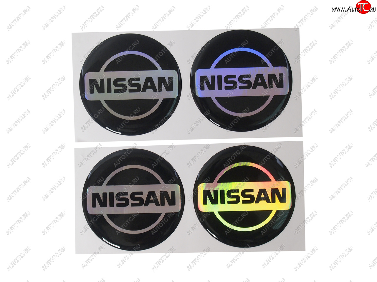 266 р. Эмблема диска колесного NISSAN (6см) комплект 4шт. AUTOSTICKERS 04683041711  с доставкой в г. Воронеж