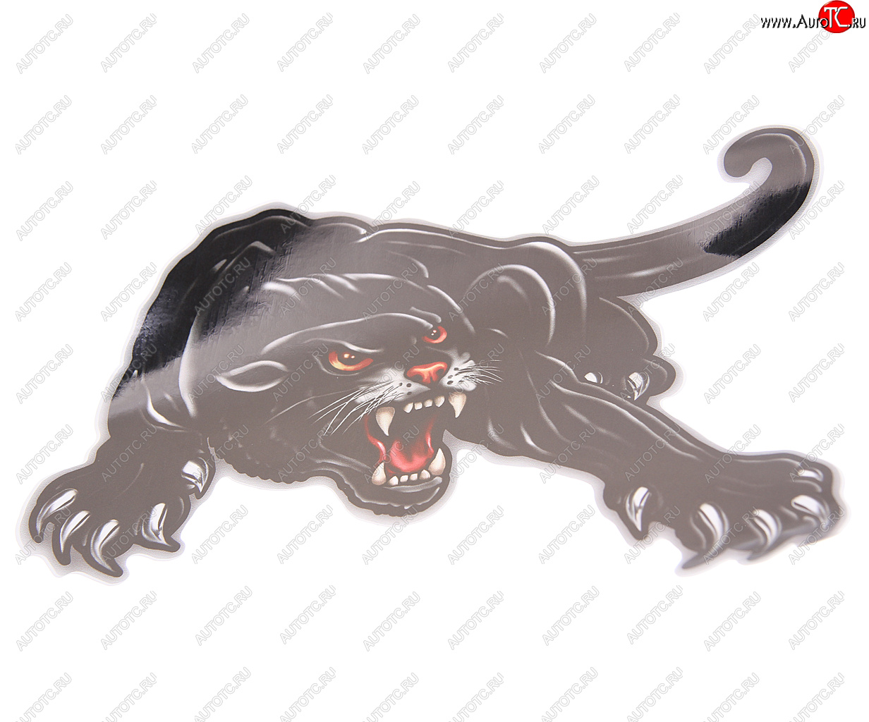 231 р. Наклейка виниловая ПАНТЕРА 25х34см полноцветная AUTOSTICKERS AUTOSTICKERS 047003  с доставкой в г. Воронеж