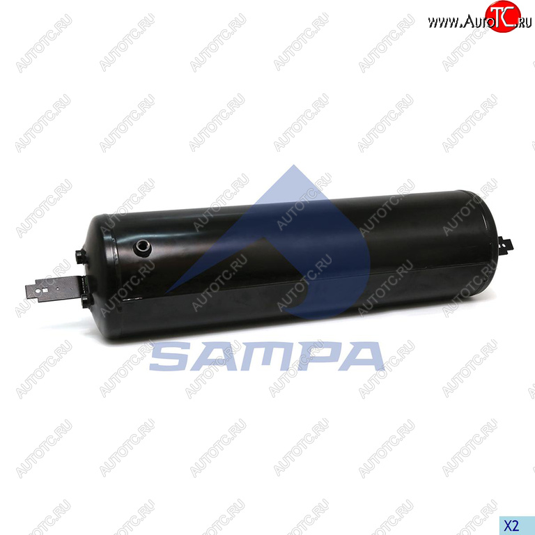 13 999 р. Баллон воздушный SCHMITZ ресивер 80л (80х310х1.156мм) SAMPA SAMPA 05000047  с доставкой в г. Воронеж