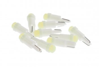 10 р. Лампа светодиодная 12V T5 W2x4.6d COB White MEGA ELECTRIC MEGA ELECTRIC 05012w  с доставкой в г. Воронеж. Увеличить фотографию 1