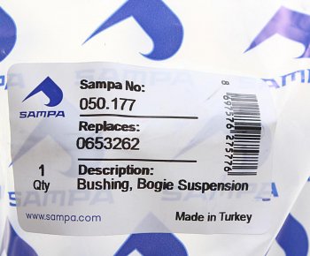 799 р. Втулка DAF 95XF балансира (72x78x55мм) SAMPA SAMPA 050.177  с доставкой в г. Воронеж. Увеличить фотографию 2