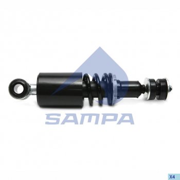 3 799 р. Амортизатор DAF CF65,75,85 кабины передний SAMPA SAMPA 050.207-01  с доставкой в г. Воронеж. Увеличить фотографию 1