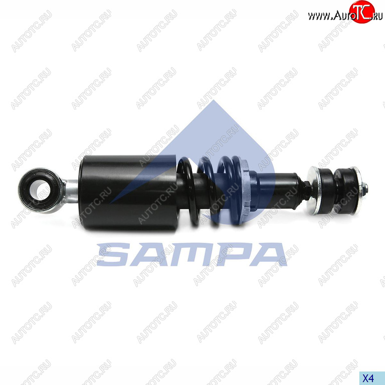 3 799 р. Амортизатор DAF CF65,75,85 кабины передний SAMPA SAMPA 050.207-01  с доставкой в г. Воронеж