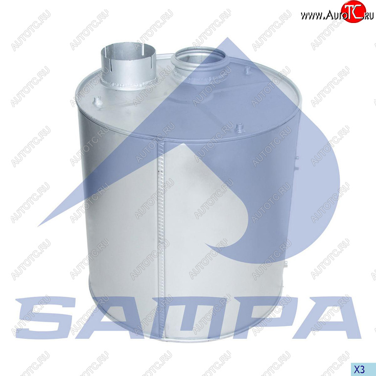 16 899 р. Глушитель DAF 95XF SAMPA SAMPA 050.450  с доставкой в г. Воронеж