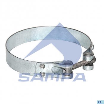 669 р. Хомут глушителя DAF (d=128-132) SAMPA SAMPA 050.488  с доставкой в г. Воронеж. Увеличить фотографию 1