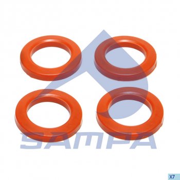 118 р. Ремкомплект DAF гидроцилиндра опрокидывания кабины (втулки 4шт.) SAMPA SAMPA 050.626  с доставкой в г. Воронеж. Увеличить фотографию 1