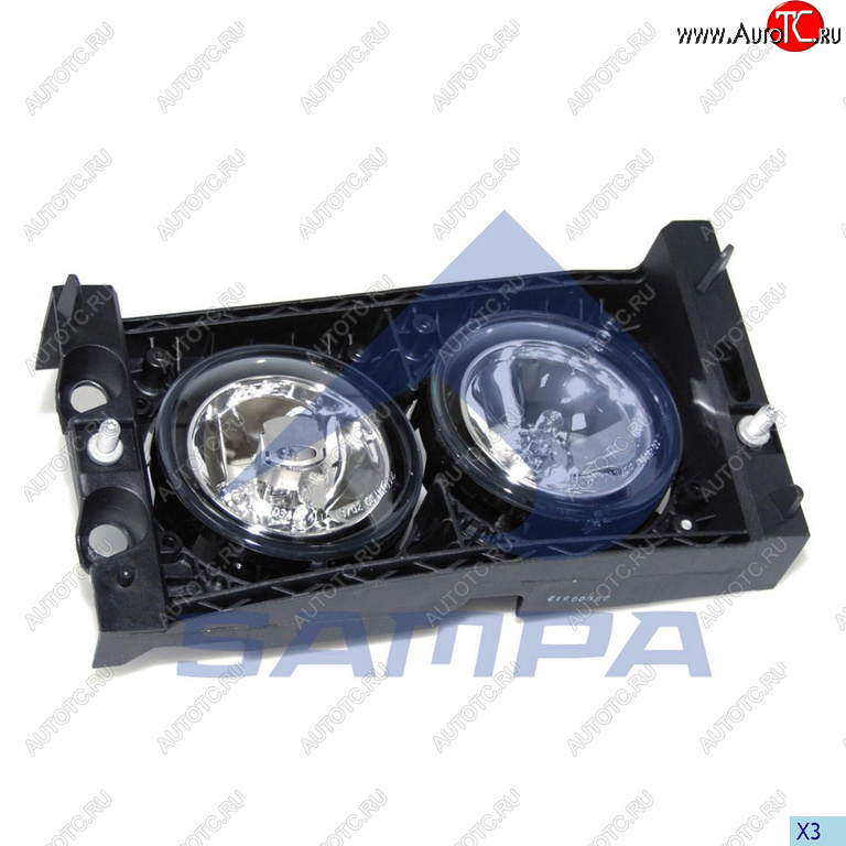 3 689 р. Фара противотуманная DAF XF95,CF65,CF75,CF85,LF45,LF55 правая SAMPA SAMPA 051.087  с доставкой в г. Воронеж