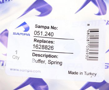 349 р. Отбойник DAF CF,XF рессоры задней SAMPA SAMPA 051.240  с доставкой в г. Воронеж. Увеличить фотографию 3