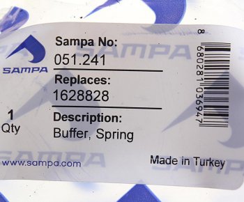 339 р. Отбойник DAF CF,XF рессоры задней SAMPA SAMPA 051.241  с доставкой в г. Воронеж. Увеличить фотографию 3