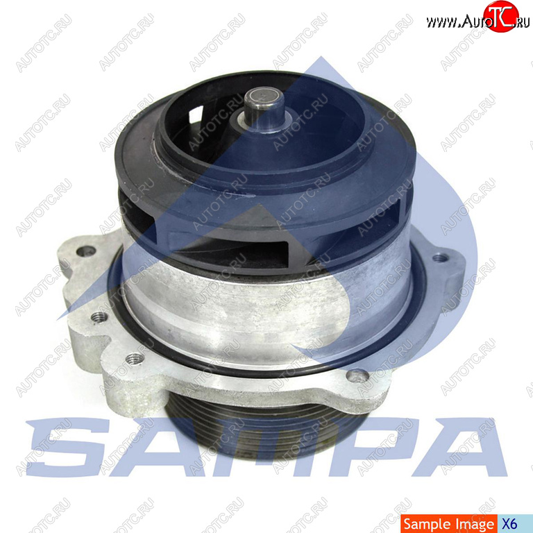 5 699 р. Насос водяной DAF CF85,XF95,XF105 SAMPA SAMPA 051.264-01 SAMPA 051.264-01  с доставкой в г. Воронеж