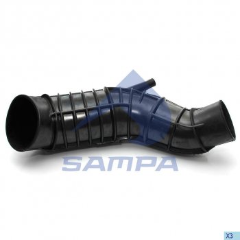 4 399 р. Патрубок DAF воздухозаборника SAMPA SAMPA 051.300 SAMPA 051.300  с доставкой в г. Воронеж. Увеличить фотографию 1