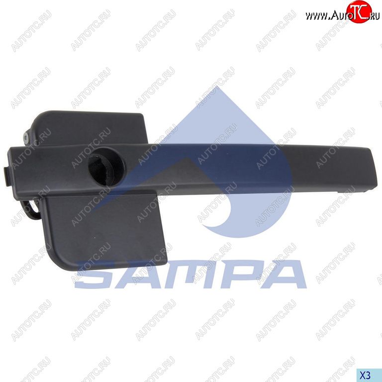 1 269 р. Ручка DAF двери наружная левая (без личники) SAMPA SAMPA 051.362  с доставкой в г. Воронеж