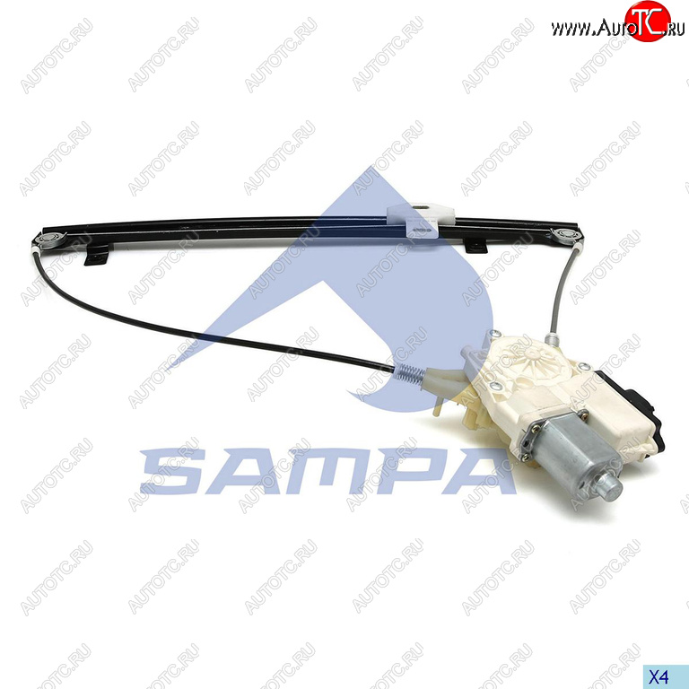 11 649 р. Стеклоподъемник DAF двери левый электрический SAMPA SAMPA 051.373  с доставкой в г. Воронеж