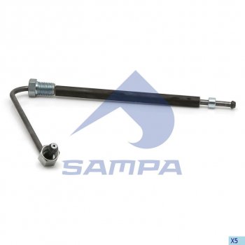 2 689 р. Трубка топливная DAF XF105 высокого давления SAMPA SAMPA 051.435  с доставкой в г. Воронеж. Увеличить фотографию 1