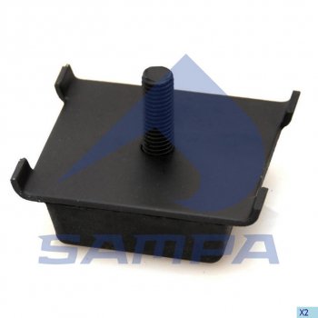 399 р. Подушка IVECO EuroCargo,Tech,Tector рессоры задней SAMPA SAMPA 060.067  с доставкой в г. Воронеж. Увеличить фотографию 1