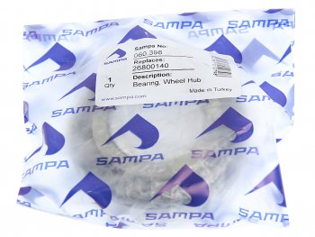 649 р. Подшипник ступицы MAN M200 передней (40x80x24.75мм) SAMPA SAMPA 060.398  с доставкой в г. Воронеж. Увеличить фотографию 3