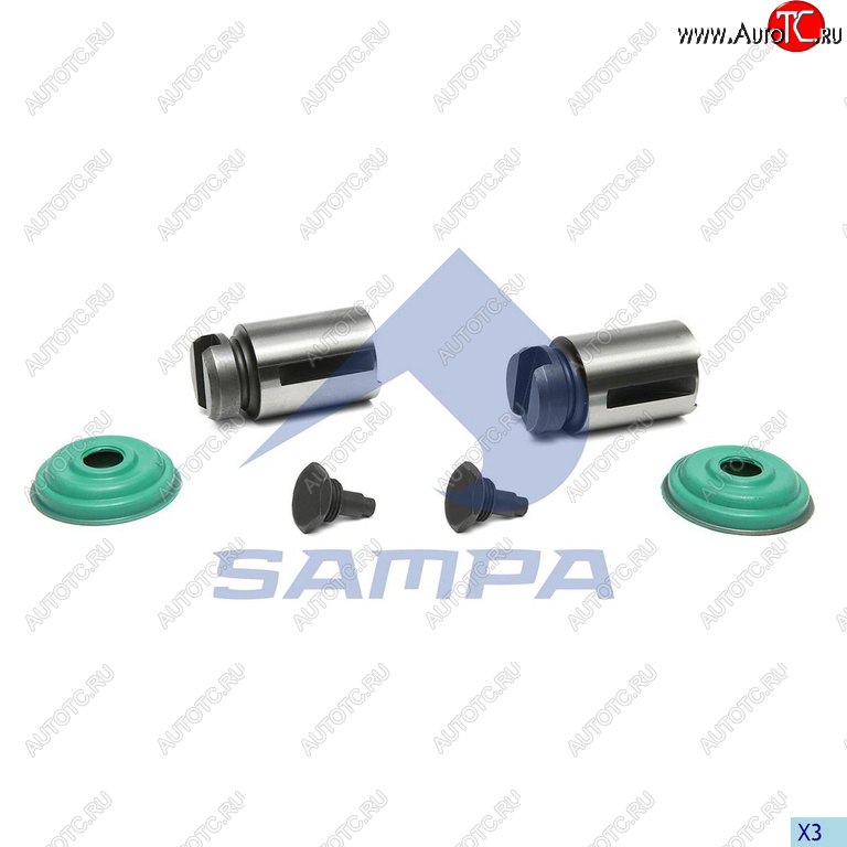 1 279 р. Ремкомплект IVECO механизма тормозного (регулятор) SAMPA SAMPA 060.578  с доставкой в г. Воронеж