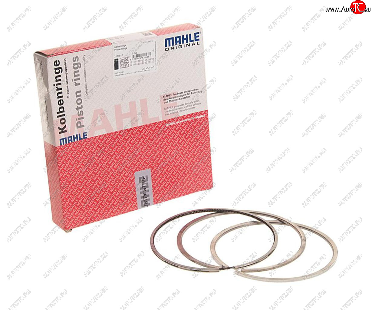 2 899 р. Кольца поршневые SCANIA (DC916DSC1214) d=127.00 (на 1 поршень) MAHLE MAHLE 06106n0  с доставкой в г. Воронеж