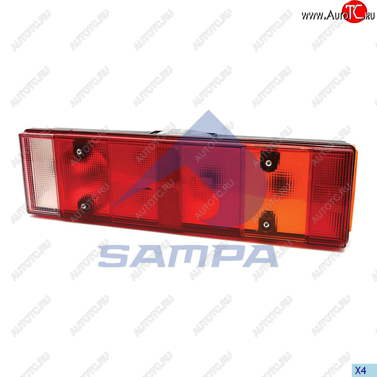 2 399 р. Фонарь задний IVECO левый (467х132мм) IVECO-разъем сзади SAMPA SAMPA 061.079  с доставкой в г. Воронеж