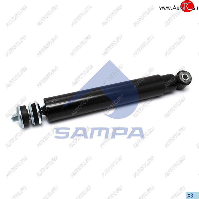 2 569 р. Амортизатор IVECO Stralis передний SAMPA SAMPA 061.449-01  с доставкой в г. Воронеж