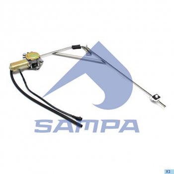 4 999 р. Стеклоподъемник IVECO двери правый электрический в сборе SAMPA SAMPA 062.025  с доставкой в г. Воронеж. Увеличить фотографию 1
