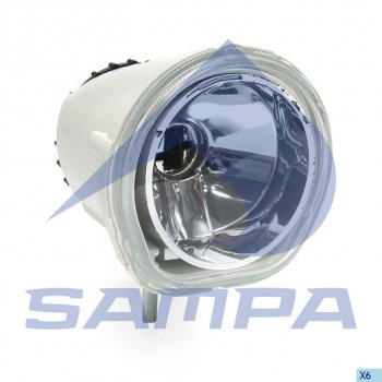 1 349 р. Фара противотуманная IVECO Stralis (03-) праваялевая наружная SAMPA SAMPA 062.068  с доставкой в г. Воронеж. Увеличить фотографию 1