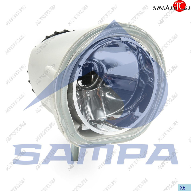 1 349 р. Фара противотуманная IVECO Stralis (03-) праваялевая наружная SAMPA SAMPA 062.068  с доставкой в г. Воронеж