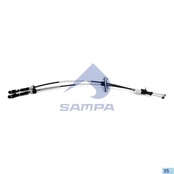 5 899 р. Трос КПП IVECO Daily переключения SAMPA SAMPA 062.141  с доставкой в г. Воронеж. Увеличить фотографию 1