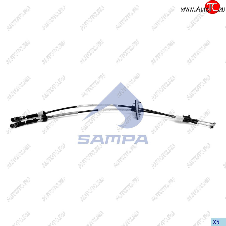 5 899 р. Трос КПП IVECO Daily переключения SAMPA SAMPA 062.141  с доставкой в г. Воронеж