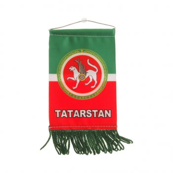 172 р. Вымпел TATARSTAN с бахромой (8х12см) на присоске AUTOSTICKERS 06271057538  с доставкой в г. Воронеж. Увеличить фотографию 1