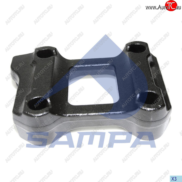 3 359 р. Кронштейн BPW крепления рессоры правой (без пальца) SAMPA SAMPA 070.327  с доставкой в г. Воронеж